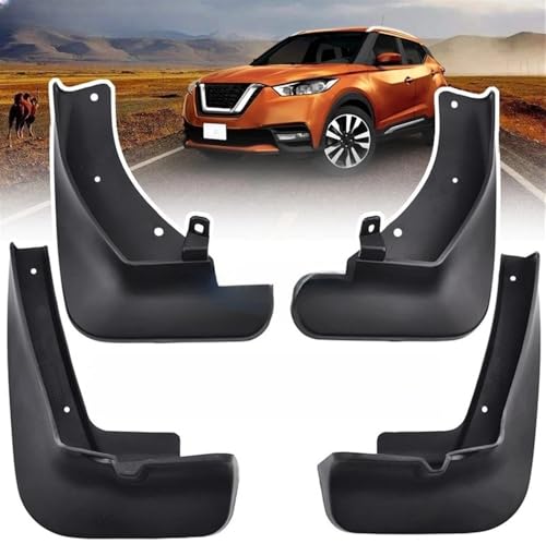 Guardabarros Kicks P15 2016-2020 traseros: protectores contra salpicaduras de coche 3
