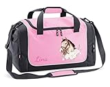 Individualisierbare Kinder Sporttasche | Mein Zwergenland | Ideal geeignet für Jungen oder Mädchen verschiedenen Motiven | Personalisierbar, 38 L Volumen