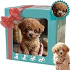 2026 New Upgrade Hopping Dog Interactive Electronic Plush Puppy Toy - Realistic Puppy Walking, Barking & Tail Wagging Pet for Kids (Brown)