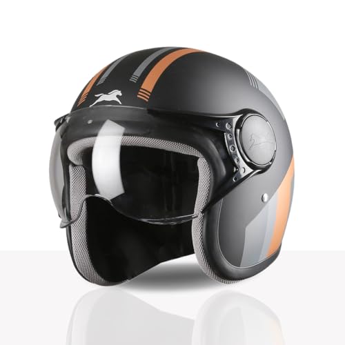 TVS Cruisetown Open Face Helmet � Half Face Helmet for Riders | I...