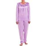 Schlafanzug- Set: langarm Shirt und lange Hose