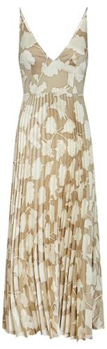 Image of Club Monaco Women's Vneck Pleated Dress