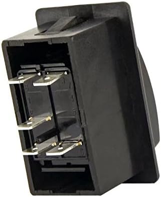 4 Pack Rocker Switch Panel Housing kit Separate Fireproof ABS Plastic Switch Holder