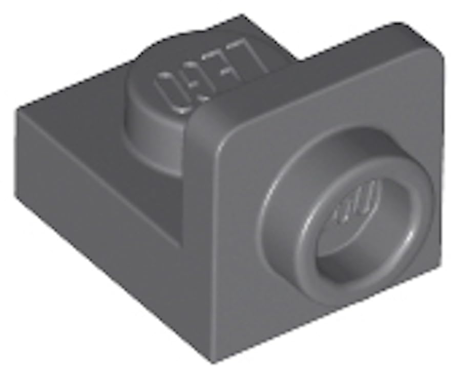 LEGO Bracket 1 x 1-1 x 1 Inverted 36840, Building Brick Component (Dark Bluish Gray, 50, Bricks)