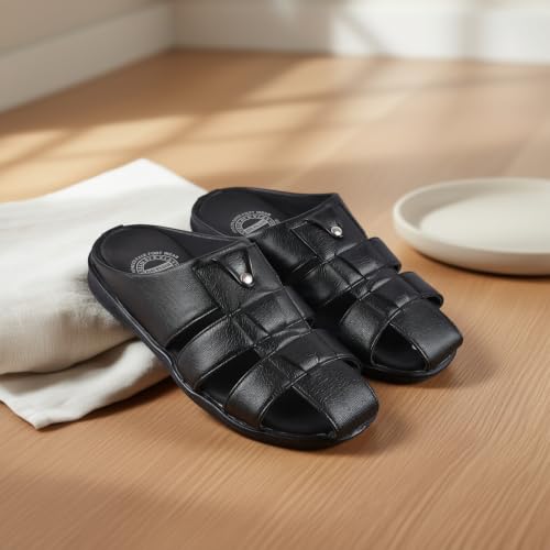 Image of DR PLUS Men's Healthcare, Diabetic and Orthopedic MCR /MCP Footwear /Sandals /Slipper /Chappal