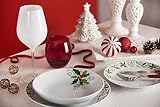 Excelsa Christmas Holly serwis talerzowy, 18-częściowy, porcelana