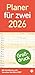 Produktbild Großdruck Planer für zwei 2026: Praktischer Wandplaner für 2 mit extra großer Schrift und 3 Spalten. Wandkalender mit Schulferien und 3-Monats-Ausblick. Terminkalender 2026 (Familienplaner Heye)