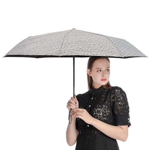 Parapluie pliant chic à boucles texturées ACEPrints haute qualité - 4