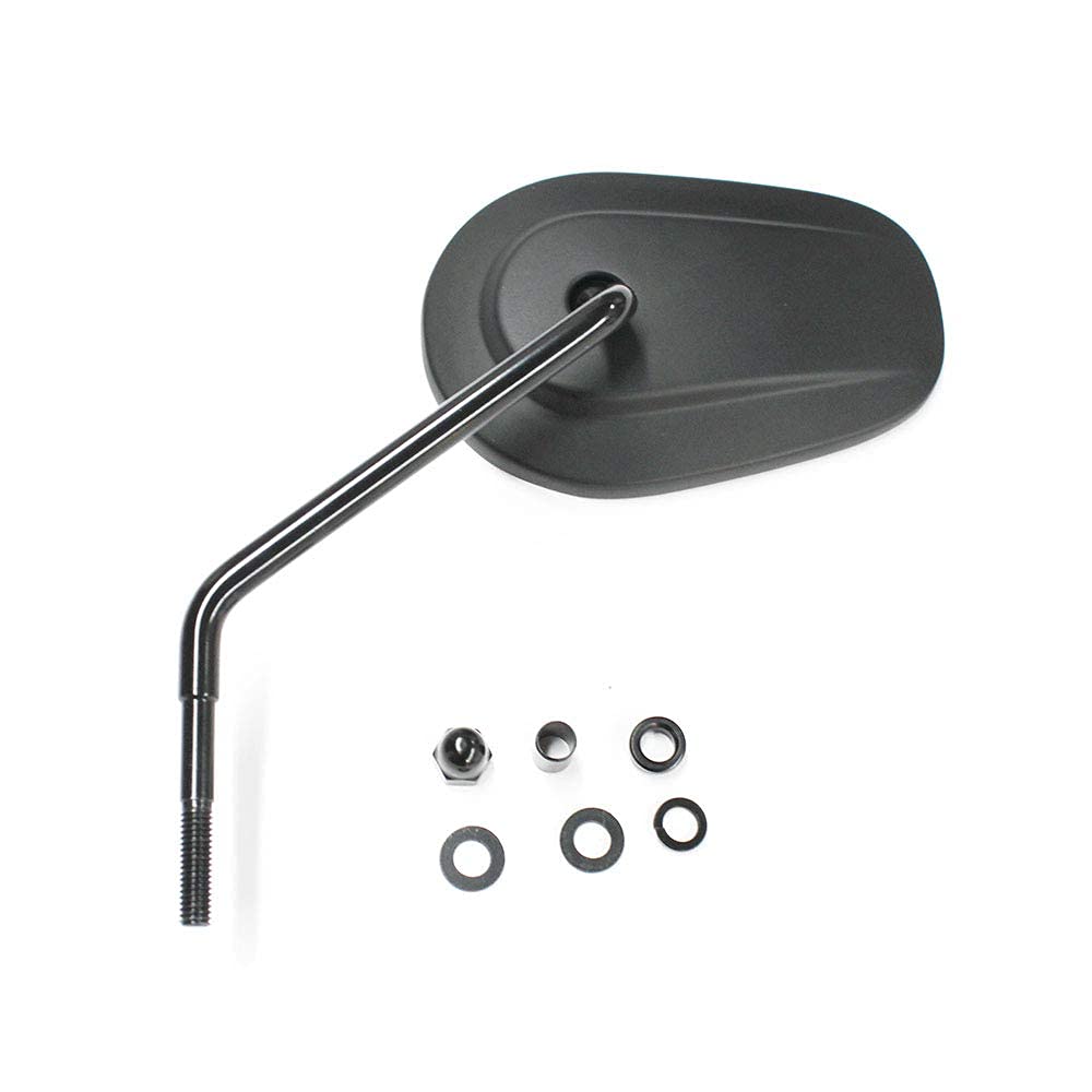 Sell Chrome TearDrop Custom Rearview Mirrors For Harley Cruiser Chopper Motorcycle In Temple - Foto 3