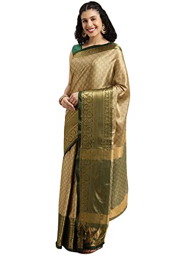 Image of Avantika Fashion Women's Woven Cotton Silk Art Silk Banarasi Saree With Blouse Piece