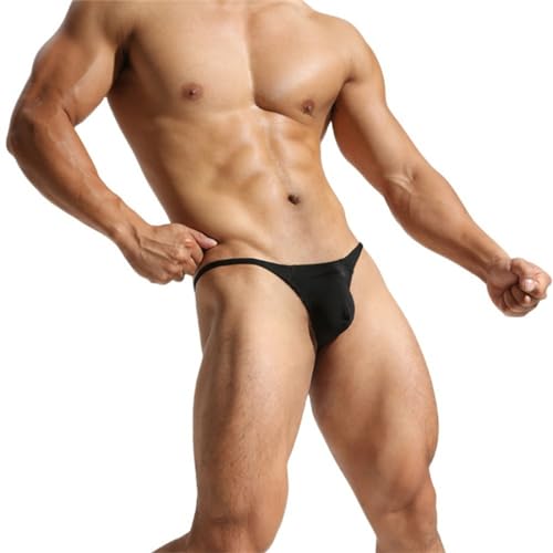 Men's G String T Back Thong Sexy Underwear Low Rise Bikini Bulge Pouch Exotic Male Lingerie For Guys4