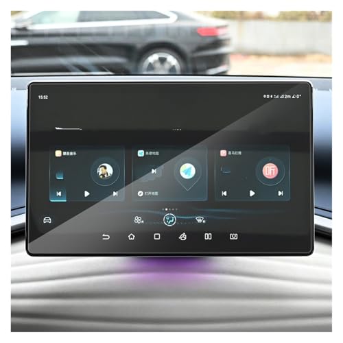 Film BYD Atto 3 en verre trempé 12.8" pour protection d'écran tactile GPS voiture