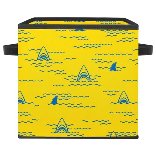 Boîte rangement pliable cube tissu contre le désordre des jouets - 2