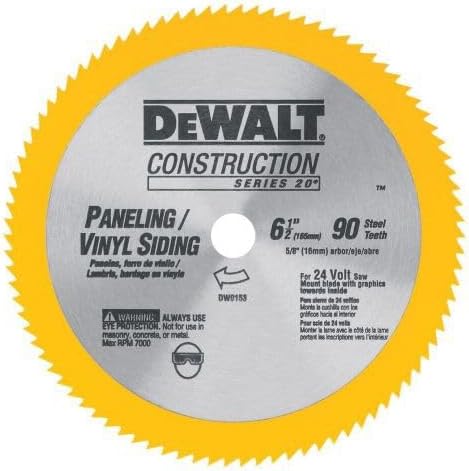 DEWALT 6-1/2-in Vinyl Cutting Blade
