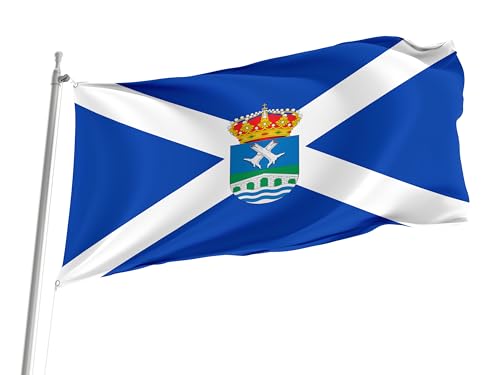 Bandera Del Orgullo Vega De Espinareda, León Spain Province Pride Flag Decoraciones Garden Flag Resistente Al Viento Y La Lluvia Banderas Premium Para Patio Fiesta Jardin 90X152CM