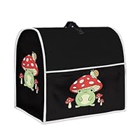 HUGS IDEA Copertura Antipolvere Per Mixer – Stampa Leopardata, Con Tasca E Manico, Taglia S 37x27x37 Cm - 4