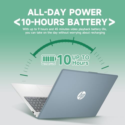 Image of HP 15.6 Touchscreen Laptop Computer - 16GB RAM, 1TB SSD, Windows 11 Pro, FHD Anti-Glare, Intel Core i3-N305, Intel UHD Graphics, Copilot AI, Long Battery Life, Business Laptop for Work & Students