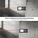Laser Measuring Tool, atolla 196Ft Laser Distance Meter, Upgraded Laser Measurement Tool with 2 Bubble Levels, Large Backlit LCD Display, 2mm Accuracy, Pythagorean Mode, Measuring Distance/Area/Volume