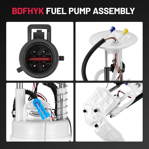 Image of BDFHYK Electric Fuel Pump Assembly E2361M Compatible with Ford Expedition 2003 2004 V8 4.6L, Replaces 953-4007, P76023M, PFS-1015