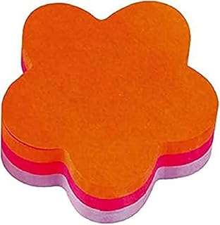 Post-it Notes - 1 Block of 225 Heart Shape Sticky Notes - 70 x 70mm - Sticky Notes for Desk, Office, School and Memos - Pink