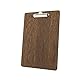Kreidetafeln UK Klemmbrett mit Dunkles Eichenholz-Finish, Holz, Dunkel Braun (Dark Oak), 33,6 x 24 x 1,6 cm