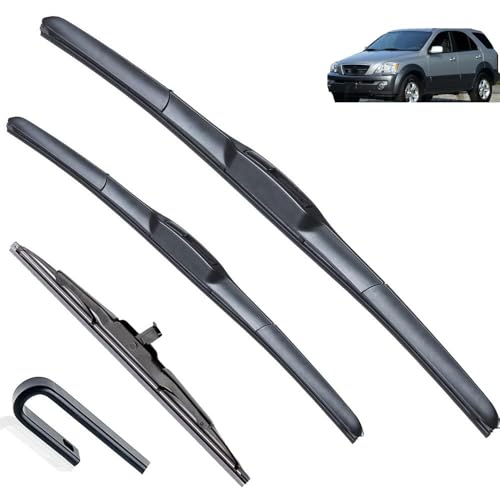 Essuie-glaces Kia Sorento MK1 2002-2009 en caoutchouc souple