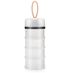 Accmor Baby Formula Dispenser On The Go, Stackable Formula Dispenser Formula Container to Go, Non-Spill Portable Milk Powder Kids Snack Storage Container, BPA Free