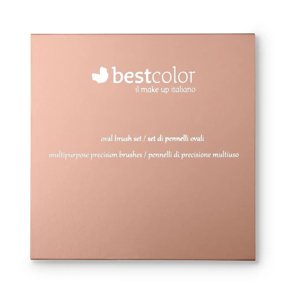 Best Color Set Di Pennelli Di Precisione Ovali Multiuso 5pz