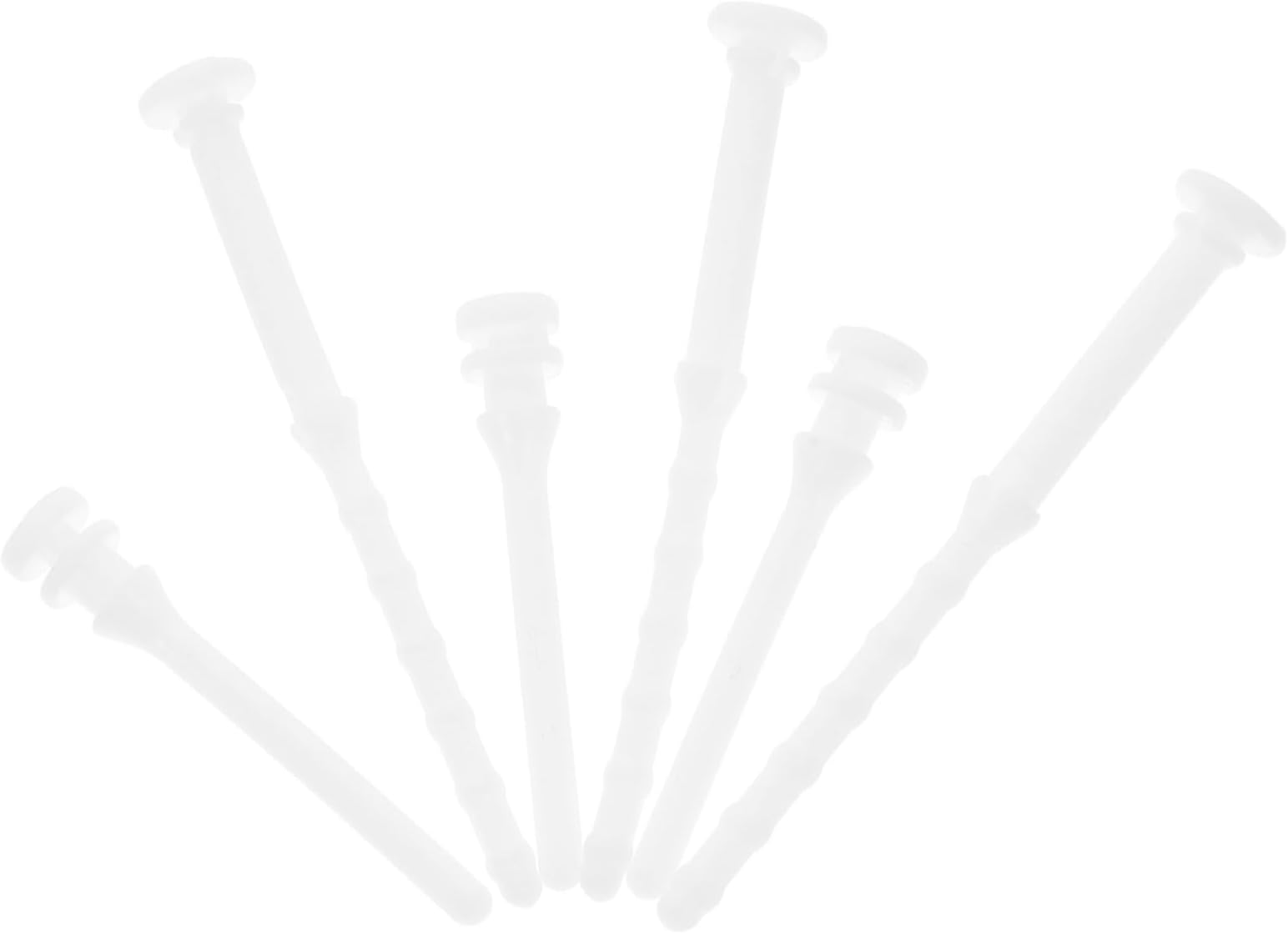 VILLCASE 20Pcs Vibration PC Fan Screws Soft Replacement Screws for Cooling Fans Easy Installation Noise Reduction for PC Cases and CPU Fans