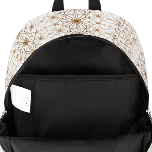 Sac à dos géométrique de grande capacité pour ordinateur et école