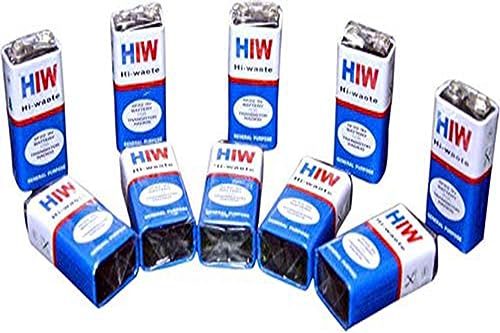 Hi-Watt 9v Battery (Set of 10)