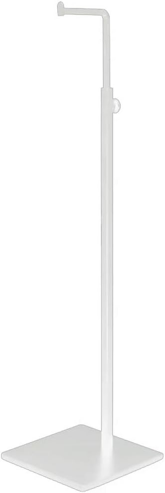 B&NN Adjustable Metal Handbag Rack Tabletop Handbag Purse Display Stand Single Hook Bag Stand Holder (White)