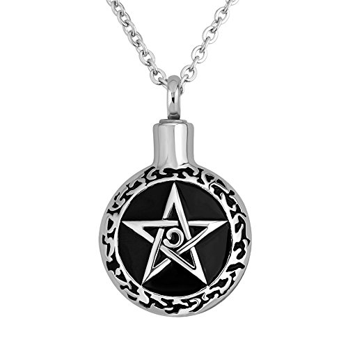 Korliya, collana con ciondolo a forma di luna con