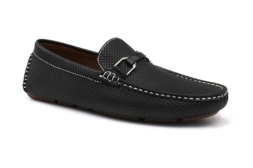Mens Driving Loafer, Lightweight Breathable Design with Durable Rubber Sole