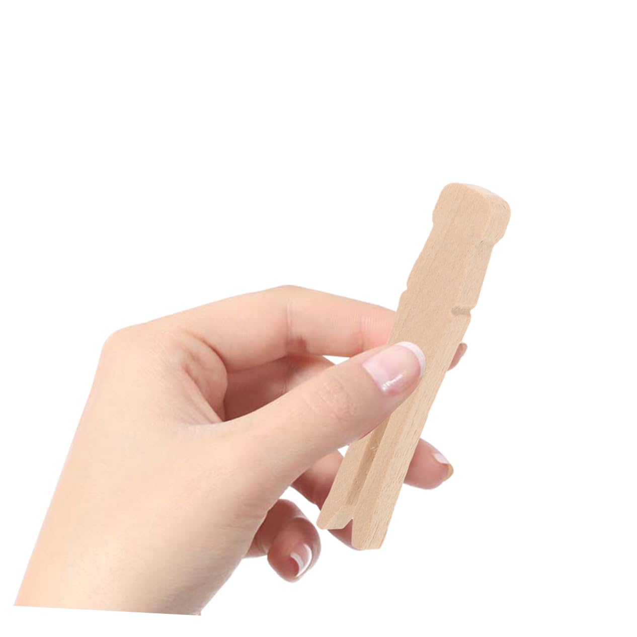 Mollette in Legno Rotonde 100 Pezzi 95mm Stile Vintage | Griglia Classica, Fermo a Molla Robusto, Uso Versatile per Lavoretti e Bucato