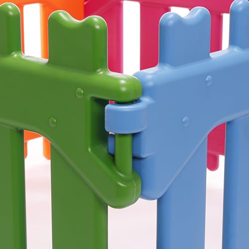 Italveneta Didattica 30200 Play Pen – Zaun für Kinder-Spielplatz, Orange