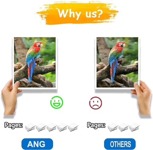 Image of ANG Refill Kit Compatible Deskjet Ink Advantage 2335, Deskjet Ink Advantage 4178, Desk Jet 2138, Full Set of Refill Ink Cartridge