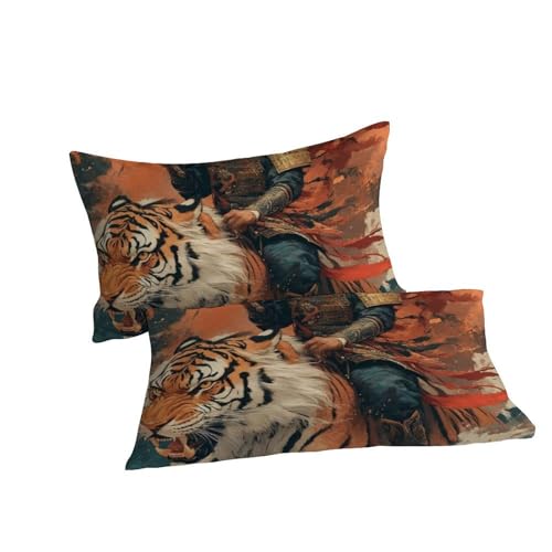 Housse de couette imprimé 3D animaux sauvage avec taies d'oreiller - 7