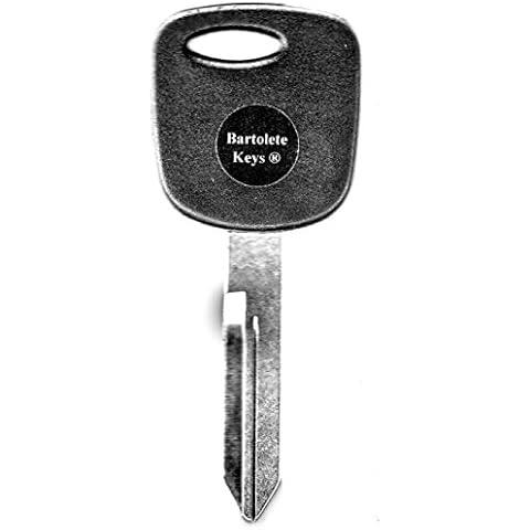 Bartolete Keys Transponder Key Blank Fits Ford Focus Escape Mazda Tribute with Do It Yourself Programming Instructions Cover