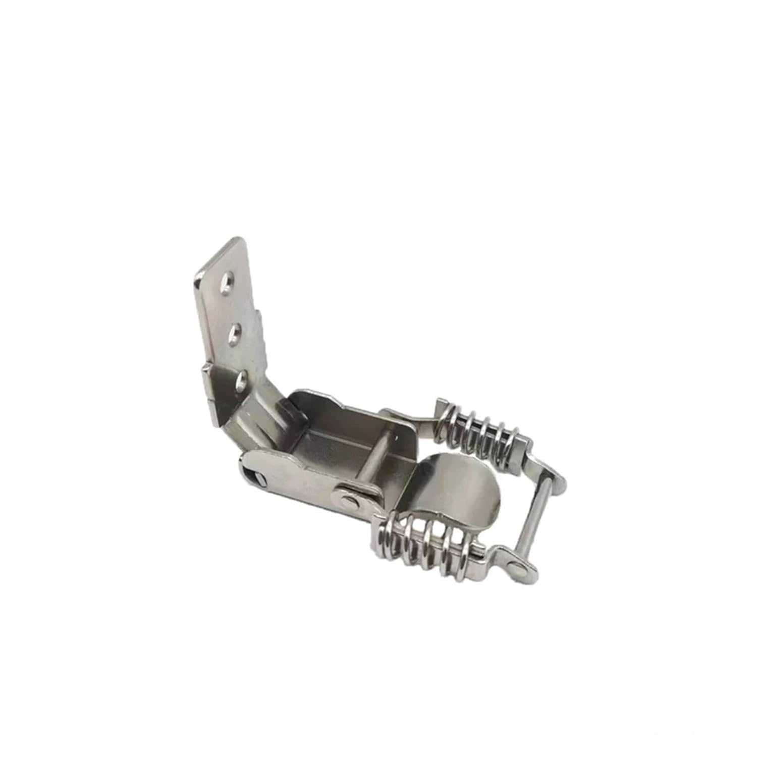 DK108/DK109 Spring Buckle Suitcase Chest Tool Box Locking Toggle Latch Hasp Lock Hardware Jewlery Box 2/5Pcs(5pcs-109-Iron)