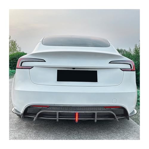 Protector trasero parachoques Tesla Model 3 Highland 2024 con difusor labio 3