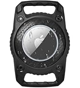 Ainiv Airtag Dog Collar Holder for Apple Airtags, IP7Waterproof Dog Airtag Holder, Anti-Lost Air ...