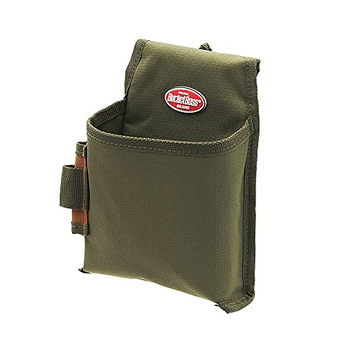 Bucket Boss Fastener Tool Pouch With Flapfit In Brown, 54160, Green #TOP3
