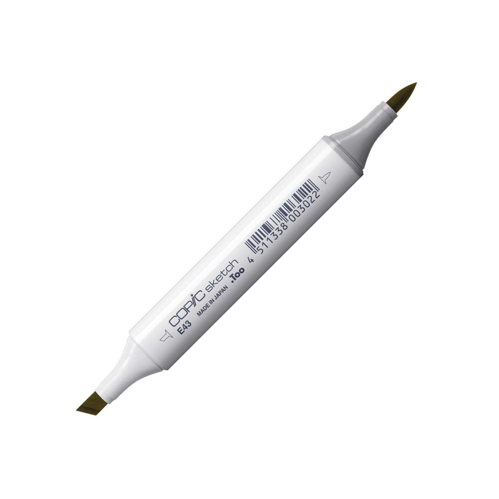 Copic Sketch Coloured Marker Pen - (E-49) Dark Bark, For Art & Crafts, Colouring, Graphics, Highlighter, Design, Anime, Professional & Beginners, Art Supplies & Colouring Books — view 16
