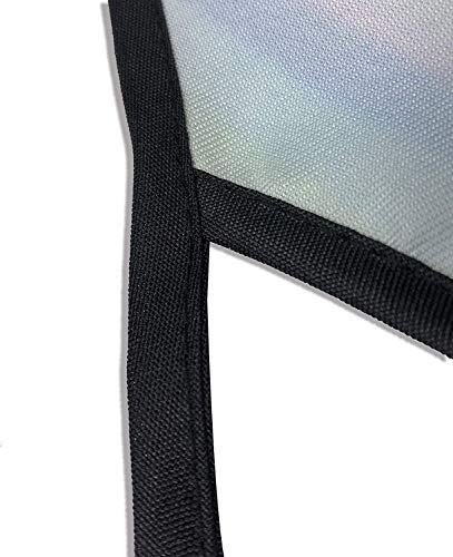 Yishow Rainbow Glitter Adjustable Bib Apron, Washable Unisex Cooking Kitchen Aprons For Chef #TOP5