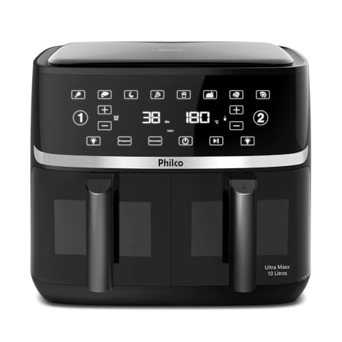 Air Fryer Philco 10L Cesto Duplo 2000W PAF10A 127V