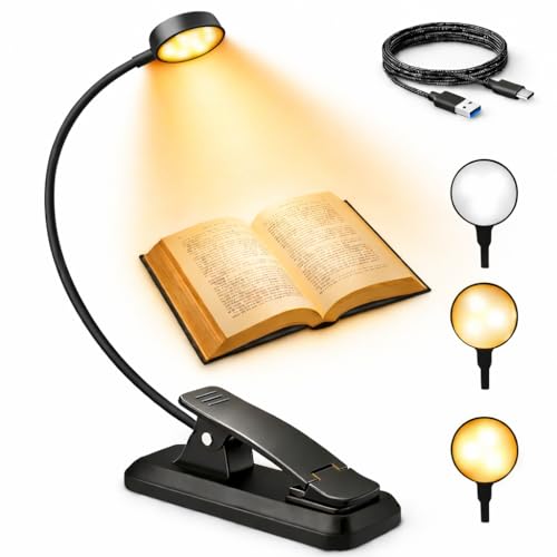 Luz para leer libros en la cama