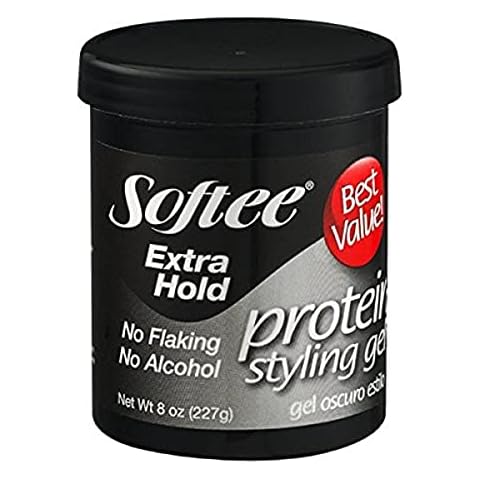 Softee extra hold protein styling gel 8 oz Cover