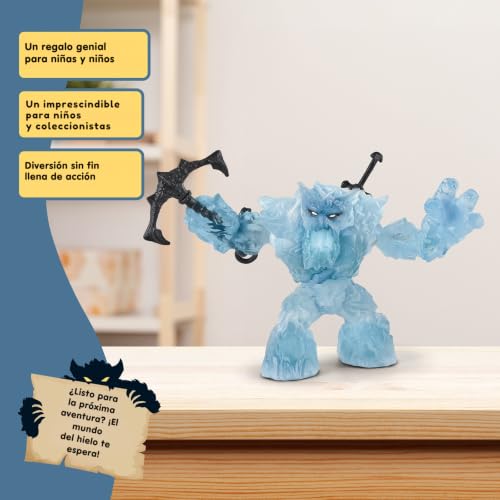 Miniatura 8 de Schleich 70146 Gigante De Hielo, A Partir De 7 Años, Eldrador Creatures - Figura, 24 X 9 X 14 Cm