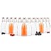 Produktbild MamboCat 12er Set Bügelflasche 200 ml I Bierpulle rund I klare Glasflaschen zum Befüllen I Most, Saft, Bier, Schnaps, Likör, Essig & Öl I Drahtbügelverschluss